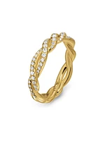 Wisteria Band Ring 18K Yellow Gold