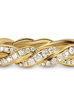 Wisteria Band Ring 18K Yellow Gold