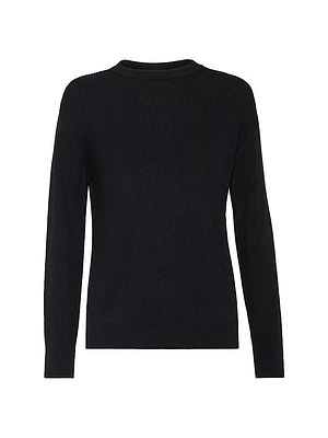 Cotton English Rib Sweater
