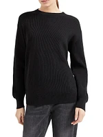 Cotton English Rib Sweater