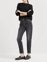 Cotton English Rib Sweater