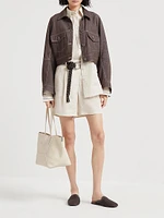 Linen Baggy Shorts