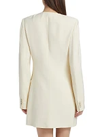 Tailored Zip-Front Dress