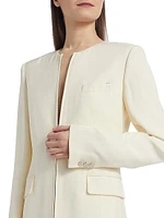 Tailored Zip-Front Dress