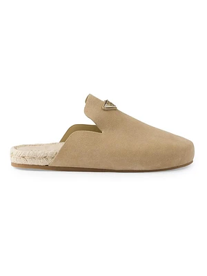 Suede Mules