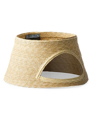 Straw Visor Cap