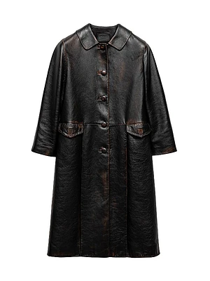 Nappa Leather Coat