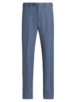 Crease-Front Trousers