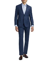 Glen Check Virgin Wool Single-Breasted Suit