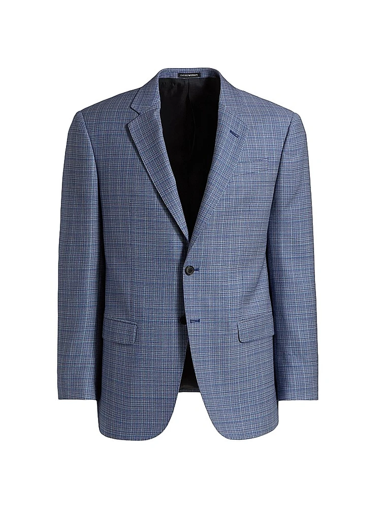 Plaid Wool Sportcoat