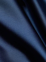 Satin Cowl Neck Gown