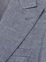 Warner Single-Breasted Linen Blazer