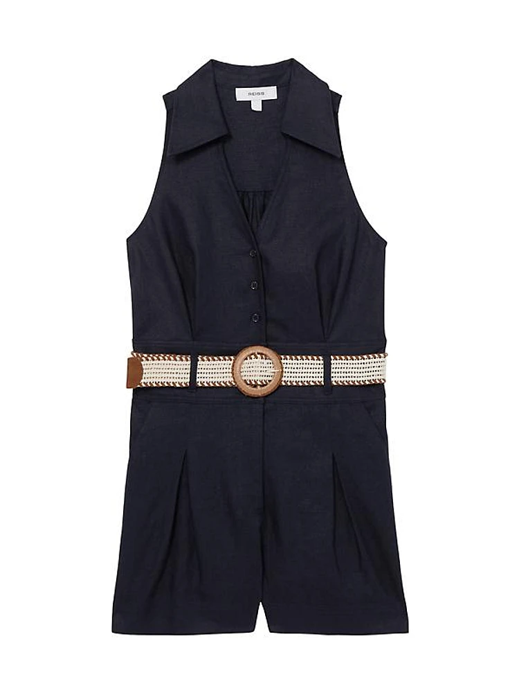 Anjie Linen Romper