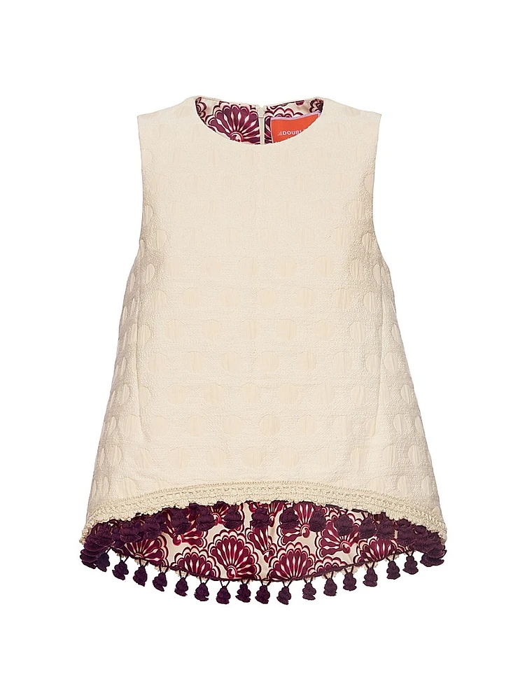 La Scala Top with Tassels