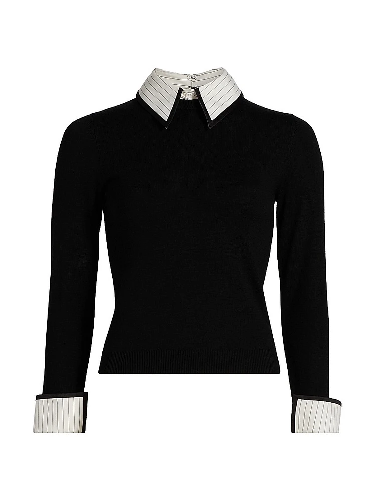 Porla Collared Sweater