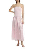 Bari Strapless Midi-Dress