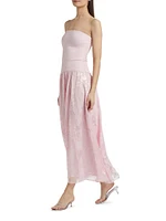 Bari Strapless Midi-Dress