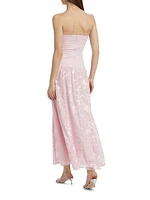 Bari Strapless Midi-Dress