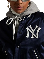 New York Yankees Satin Bomber Jacket