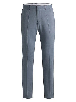 Formal Trousers a Virgin Wool Blend