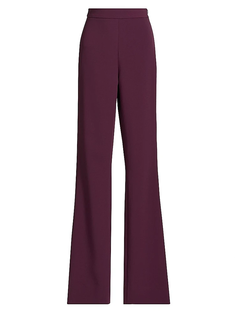 High Waist Straight Leg Pants