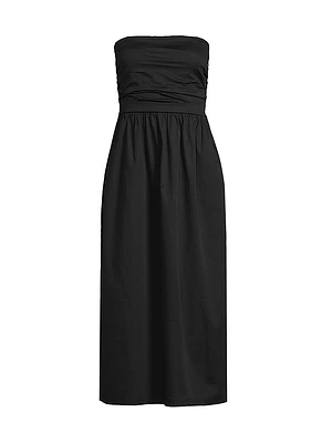 The Wave Strapless Dress