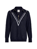Savannah Knit Half-Zip Pullover