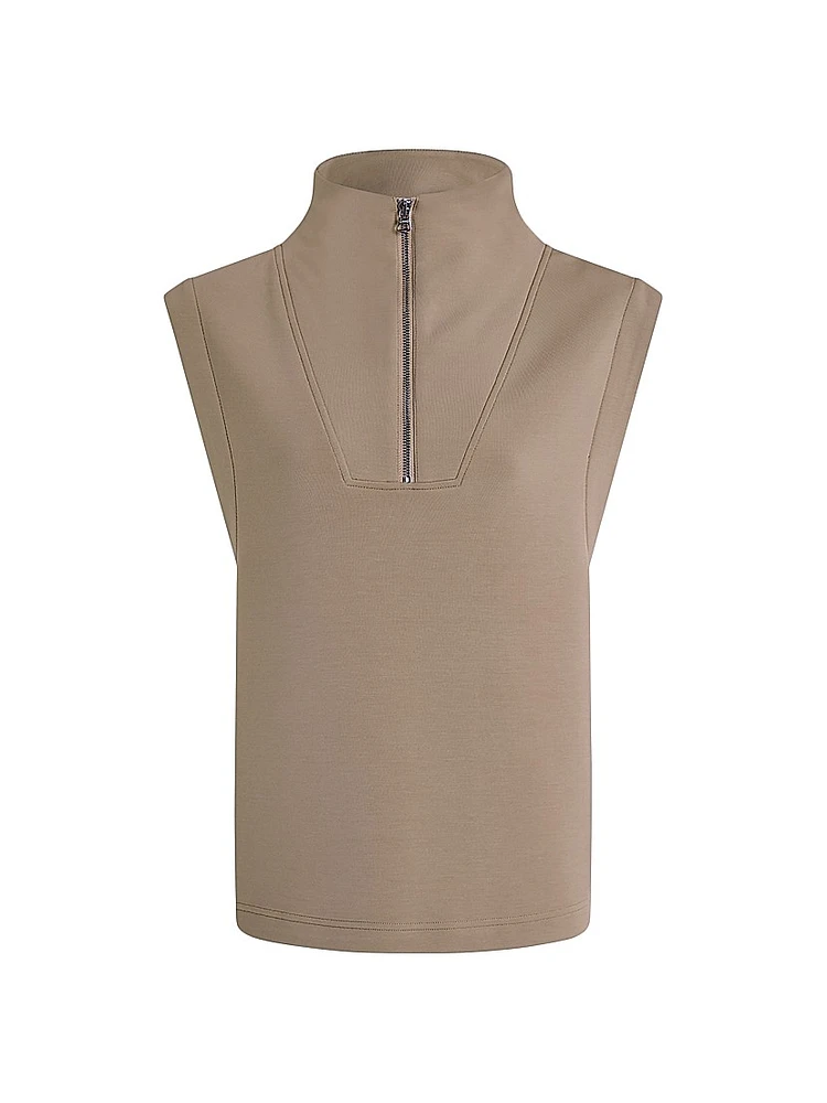 Magnolia 2.0 Half-Zip Tank Top