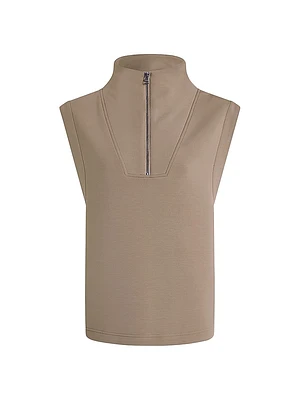 Magnolia 2.0 Half-Zip Tank Top