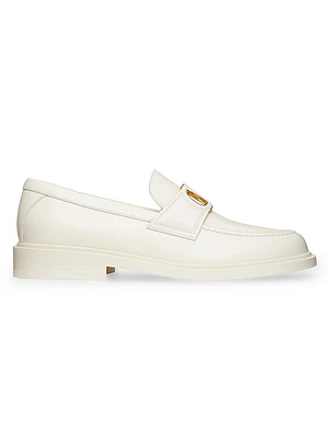 VLogo Signature Calfskin Loafers
