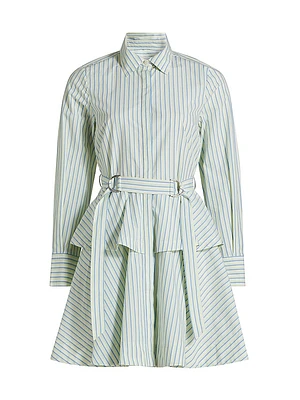 Katherine Belted Shirtdress