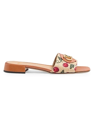 VLogo Signature Cherryfic Slide Sandals 20MM