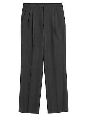 Wool Gabardine Pants