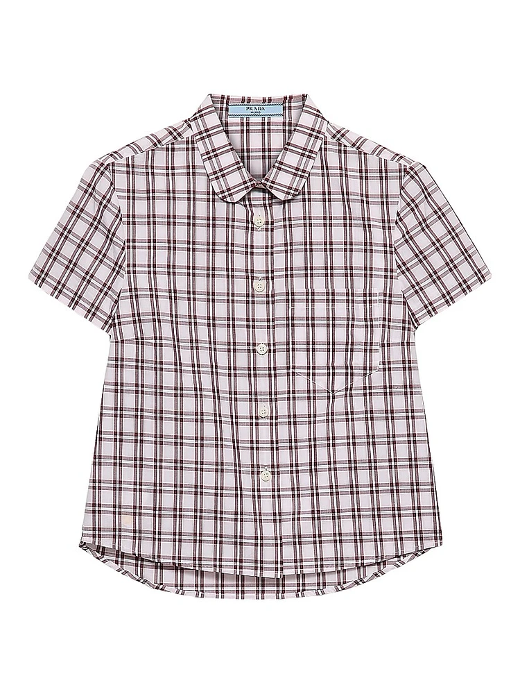 Checked Cotton Shirt