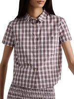 Checked Cotton Shirt