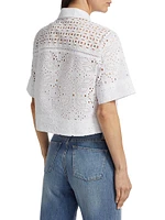Spruce Eyelet Cotton Top