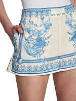 Baroque Cotton Shorts