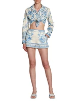 Baroque Cotton Shorts