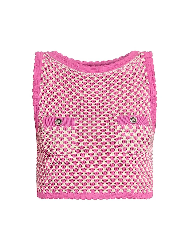 Crochet Compact Knit Top