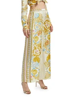 Underwater Barocco Silk Twill Pants
