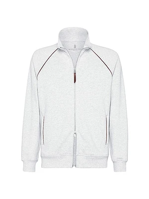 Techno Cotton French Terry Turtleneck Sweatshirt