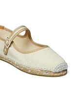 Mary Jane Linen Espadrilles