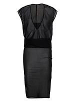 Dylan Blouson Sheath Dress