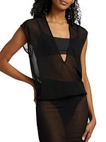 Dylan Blouson Sheath Dress
