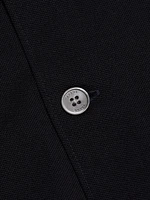 Cotton Piqué Button-Front Shirt
