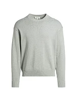 Cotton-Silk Crewneck Sweater