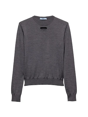 Wool Crew-Neck Sweater