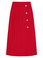 Georgette Midi Skirt