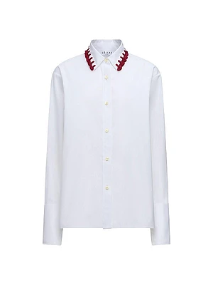 Billie Tassel Collar Shirt