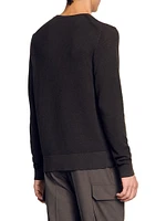 Textured Knit Sweater